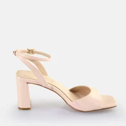 Online BUFFALO April Neat Sandales A Talon Veganes Clair Perle Rose