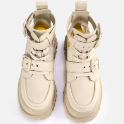 Best Sale BUFFALO Aspha Bike Bottines A Talon Vegan Beige