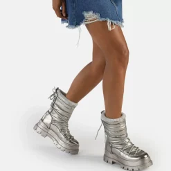 Best Sale BUFFALO Aspha Blizzard Warm Boot Vegan/Gris Argent