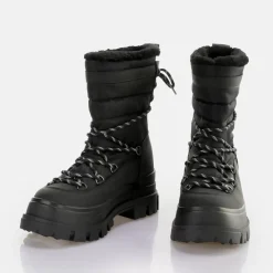Shop BUFFALO Aspha Blizzard Warm Bottes A Talon Vegan Noir