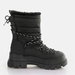 Shop BUFFALO Aspha Blizzard Warm Bottes A Talon Vegan Noir