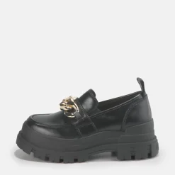 Fashion BUFFALO Aspha Chaussures Basses Vegan Noir Schwarz-Gold