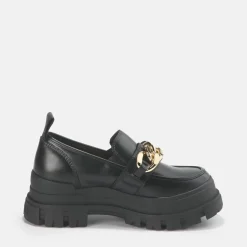 Fashion BUFFALO Aspha Chaussures Basses Vegan Noir Schwarz-Gold