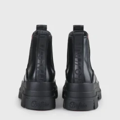 Store BUFFALO Aspha Chelsea Bottines Hautes Veganes Noir