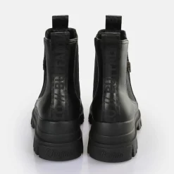 Cheap BUFFALO Aspha Chelsea Mid Bottines Vegan/ Noir
