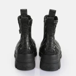 Best BUFFALO Aspha Chelsea Mid Bottines Vegan Black Pad Noir