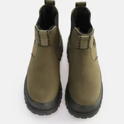 Fashion BUFFALO Aspha Chelsea Warm Boot Vegan Kaki Beige