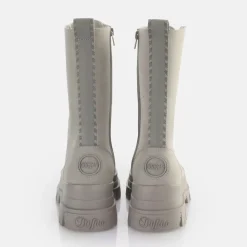 Cheap BUFFALO Aspha Clf Lace Up Warm Bottes A Talon Vegan Gris