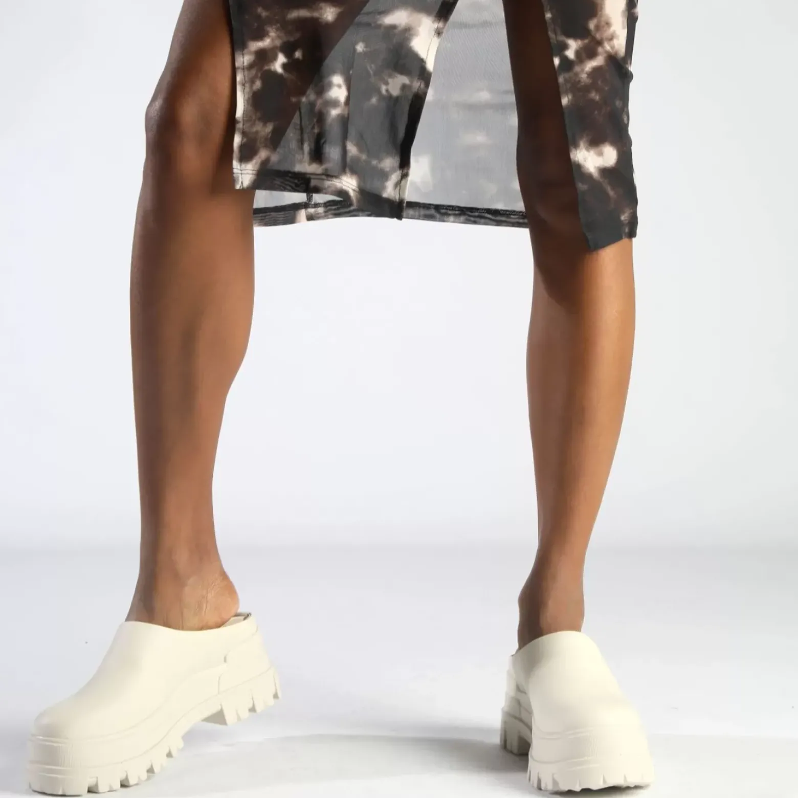 Best BUFFALO Aspha Clog 01 Chaussures Basses Veganes Ivoire Elfenbein