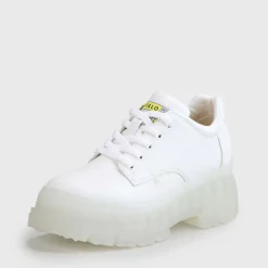 Shop BUFFALO Aspha Cls Bottines Veganes Blanc Transparent/White