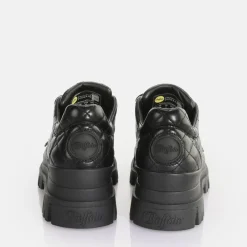 Best BUFFALO Aspha Cls Laceup Lo Baskets Basses Vegan Noir