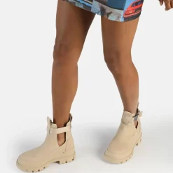 Hot BUFFALO Aspha Coa Bottines A Talon Vegan Beige