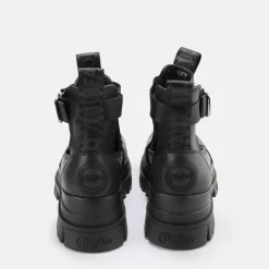 Outlet BUFFALO Aspha Coa Bottines Veganes Noir