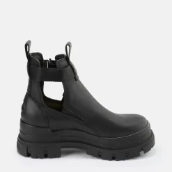 Outlet BUFFALO Aspha Coa Bottines Veganes Noir