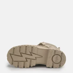 New BUFFALO Aspha Com1 Bottines Hautes Veganes Beige