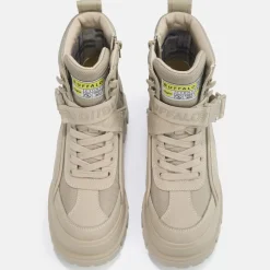 Hot BUFFALO Aspha Com1 Men Bottines Veganes Beige