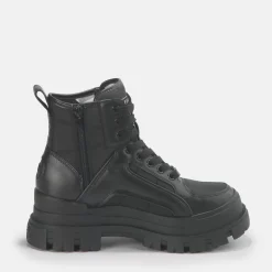 Cheap BUFFALO Aspha Com2 Men Bottines Veganes Noir