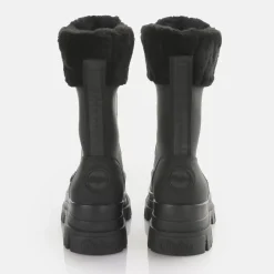 Hot BUFFALO Aspha Duck Boot Warm Bottes A Talon Vegan Noir