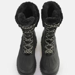 Hot BUFFALO Aspha Duck Boot Warm Bottes A Talon Vegan Noir