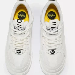 New BUFFALO Aspha Hyb Baskets Veganes Blanc