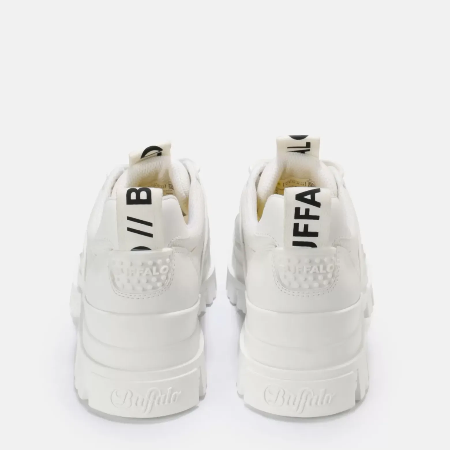 New BUFFALO Aspha Hyb Baskets Veganes Blanc