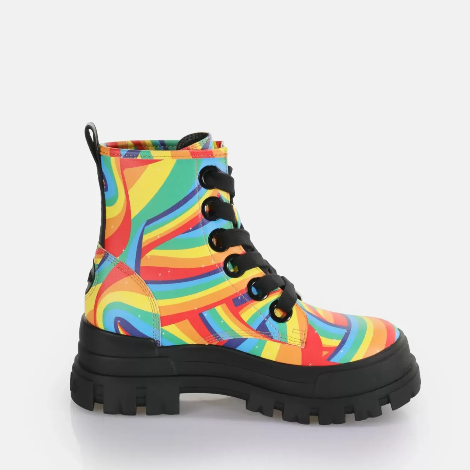 Best Sale BUFFALO Aspha Lace Up Hi Noir