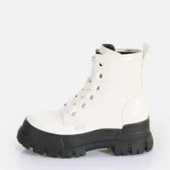 Online BUFFALO Aspha Laceup Hi Bottines Vegan Blanc