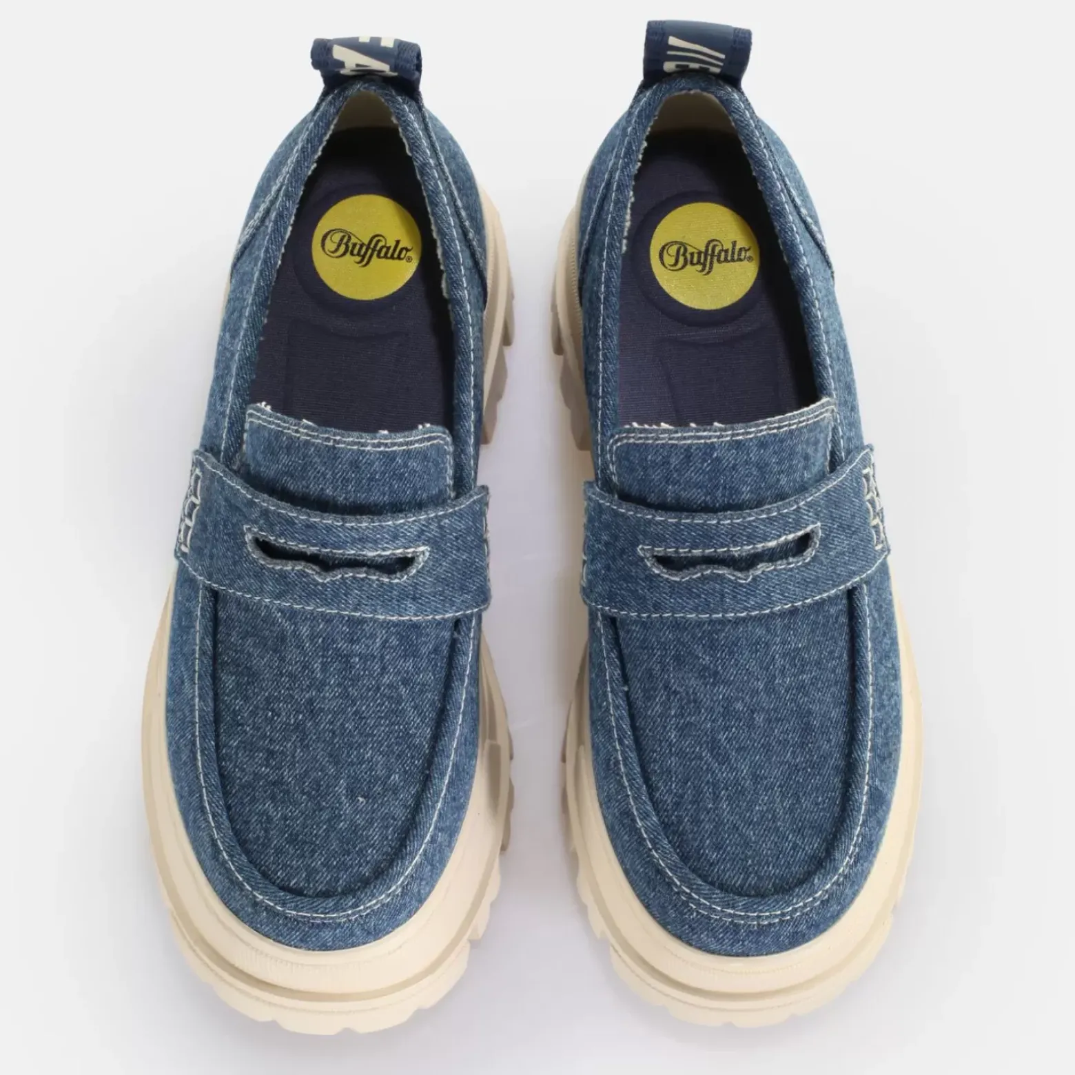 Online BUFFALO Aspha Loafer Bleu