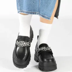 Fashion BUFFALO Aspha Loafer Tc Noir