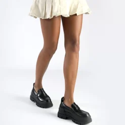 Shop BUFFALO Aspha Loafer Warm Chaussures Basses Vegan Noir