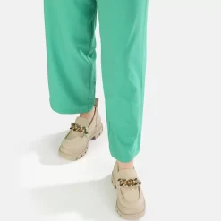 New BUFFALO Aspha Mocassins A Chaine Veganes Creme