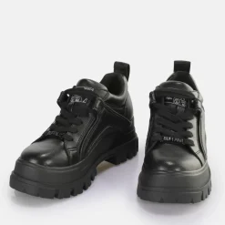 Flash Sale BUFFALO Aspha Nc Lace Lo Chaussures Basses Vegan Noir