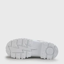 New BUFFALO Aspha Nc Mid Bottines Plates Veganes Blanc