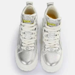 Cheap BUFFALO Aspha Nc Mid Bottines Veganese Argent