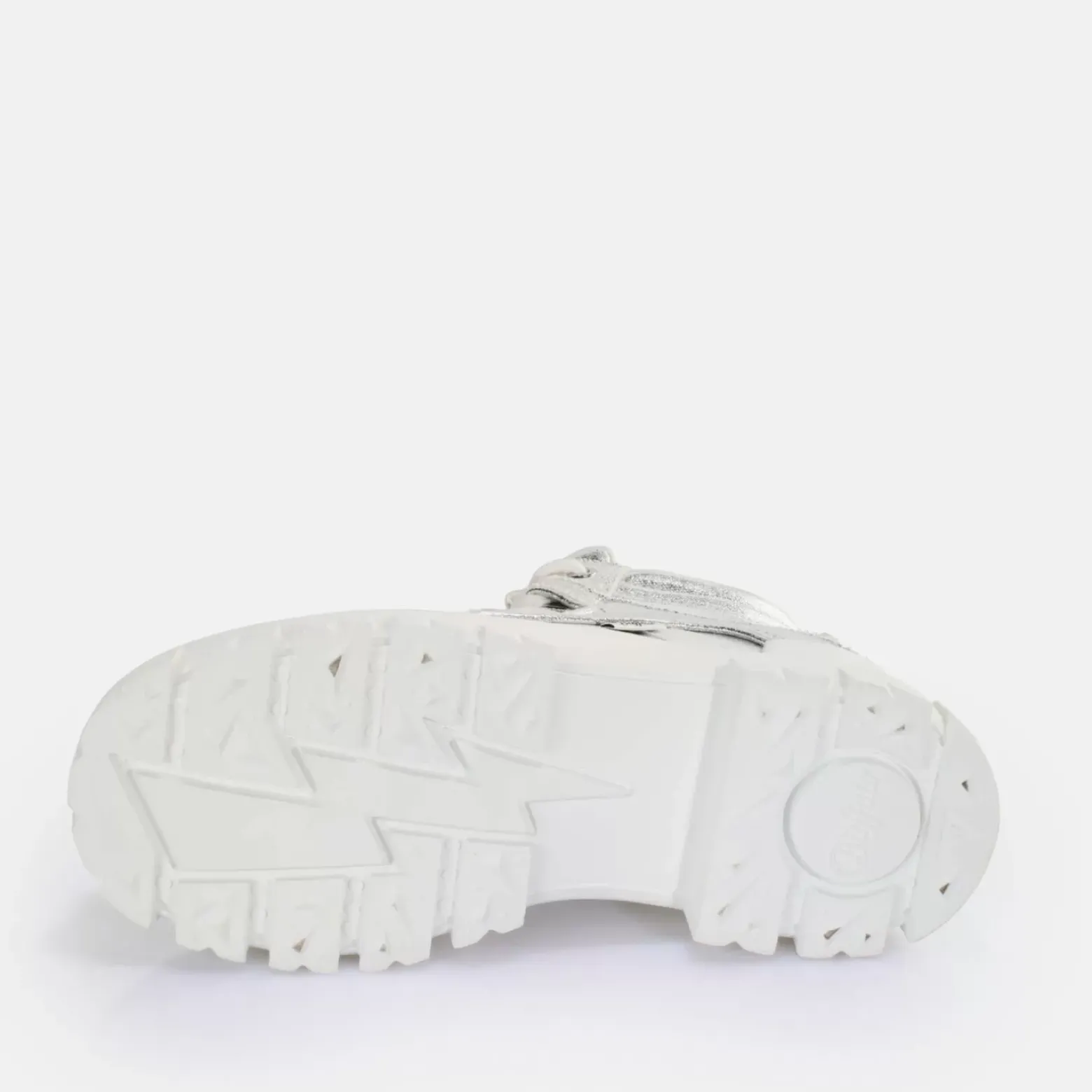 Cheap BUFFALO Aspha Nc Mid Bottines Veganese Argent