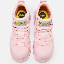 Hot BUFFALO Aspha Nc Mid Bottines Veganes Rose
