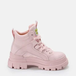 Hot BUFFALO Aspha Nc Mid Bottines Veganes Rose