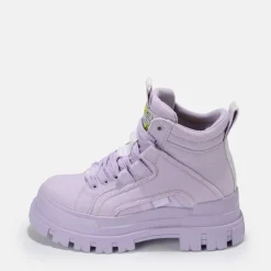 Fashion BUFFALO Aspha Nc Mid Bottines Veganes Lavande Violet
