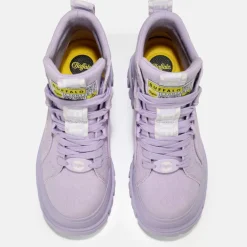 Fashion BUFFALO Aspha Nc Mid Bottines Veganes Lavande Violet