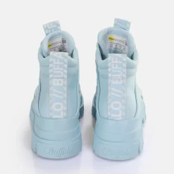 Best BUFFALO Aspha Nc Mid Bottines Veganes Clair Bleu