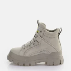 Online BUFFALO Aspha Nc Mid Laceup Bottines Vegan Clair Gris