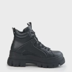 Outlet BUFFALO Aspha Nc Mid Men Bottines Veganes Noir