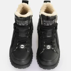 Store BUFFALO Aspha Nc Mid Warm Bottes A Talon Vegan Noir