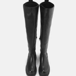 Hot BUFFALO Aspha Over Bottes Plates Veganes Noir