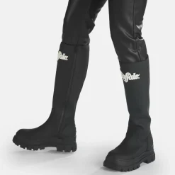 Shop BUFFALO Aspha Rain Hi Bottes Plates Veganes Noir