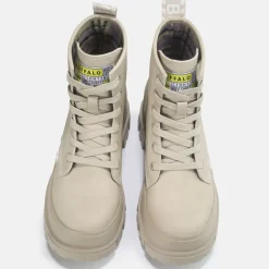 Fashion BUFFALO Aspha Rld Bottines Cheville Veganes Creme