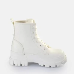 Sale BUFFALO Aspha Rld Butterflies Bottines Veganes Blanc