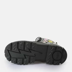 Discount BUFFALO Aspha Rld Buttons Bottines Veganes Noir