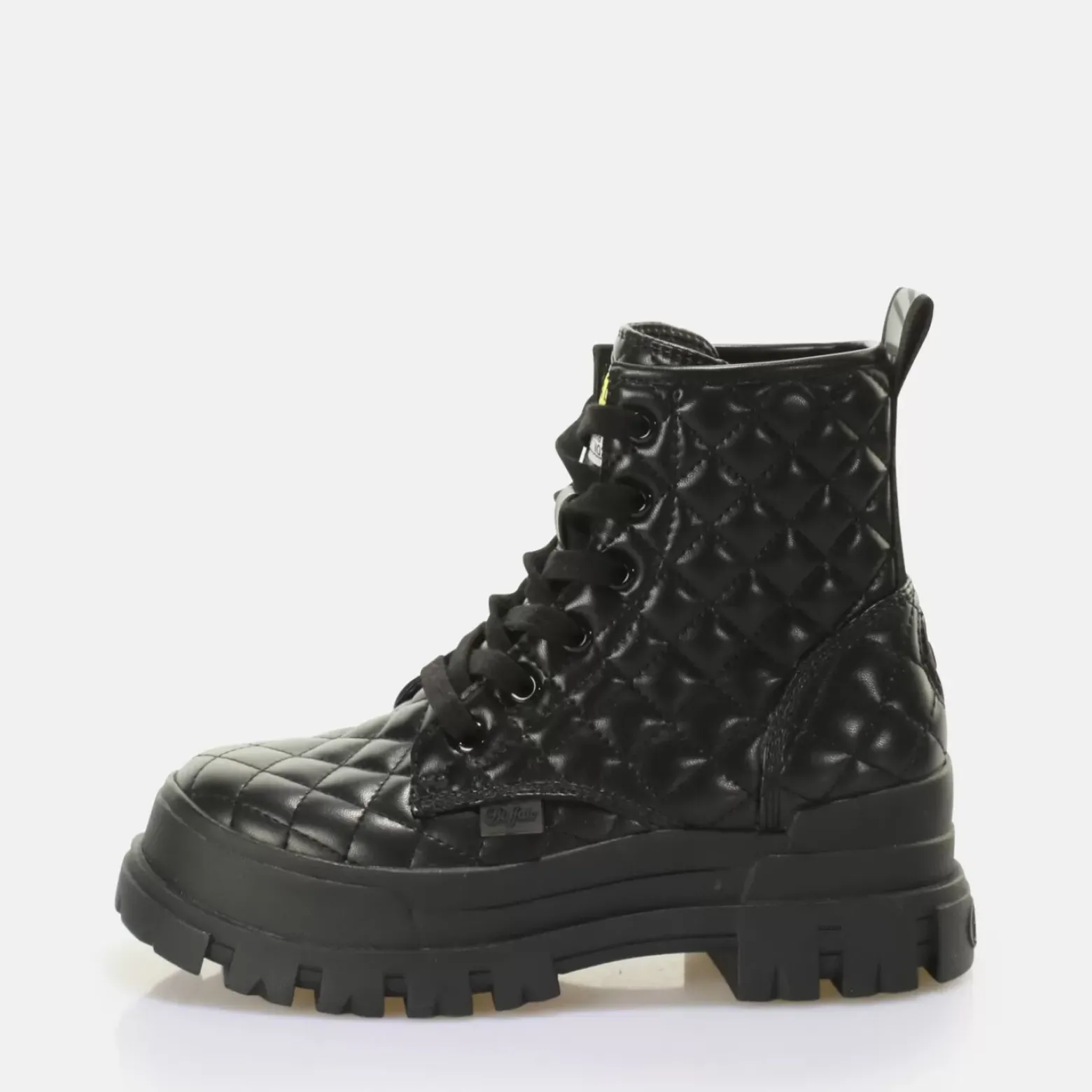 Flash Sale BUFFALO Aspha Rld Laceup Mid Bottines Vegan Noir