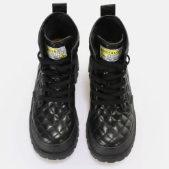 Flash Sale BUFFALO Aspha Rld Laceup Mid Bottines Vegan Noir